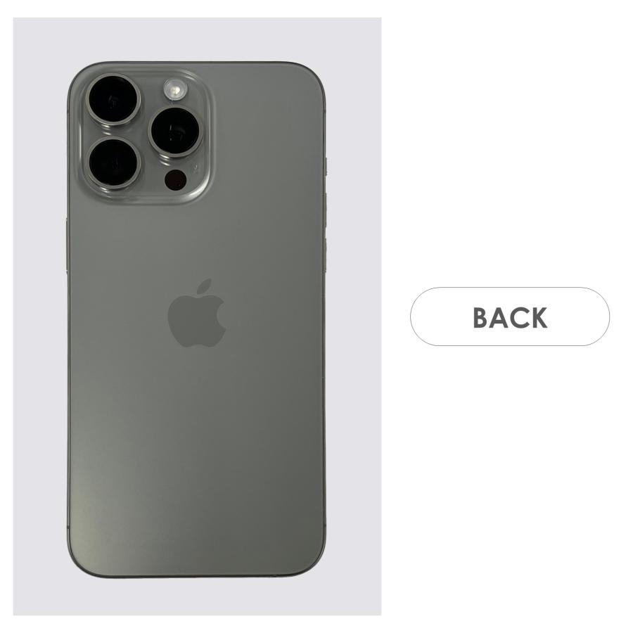 Bランク】SoftBank iPhone15 Pro Max ナチュラルチタニウム 256GB SIM