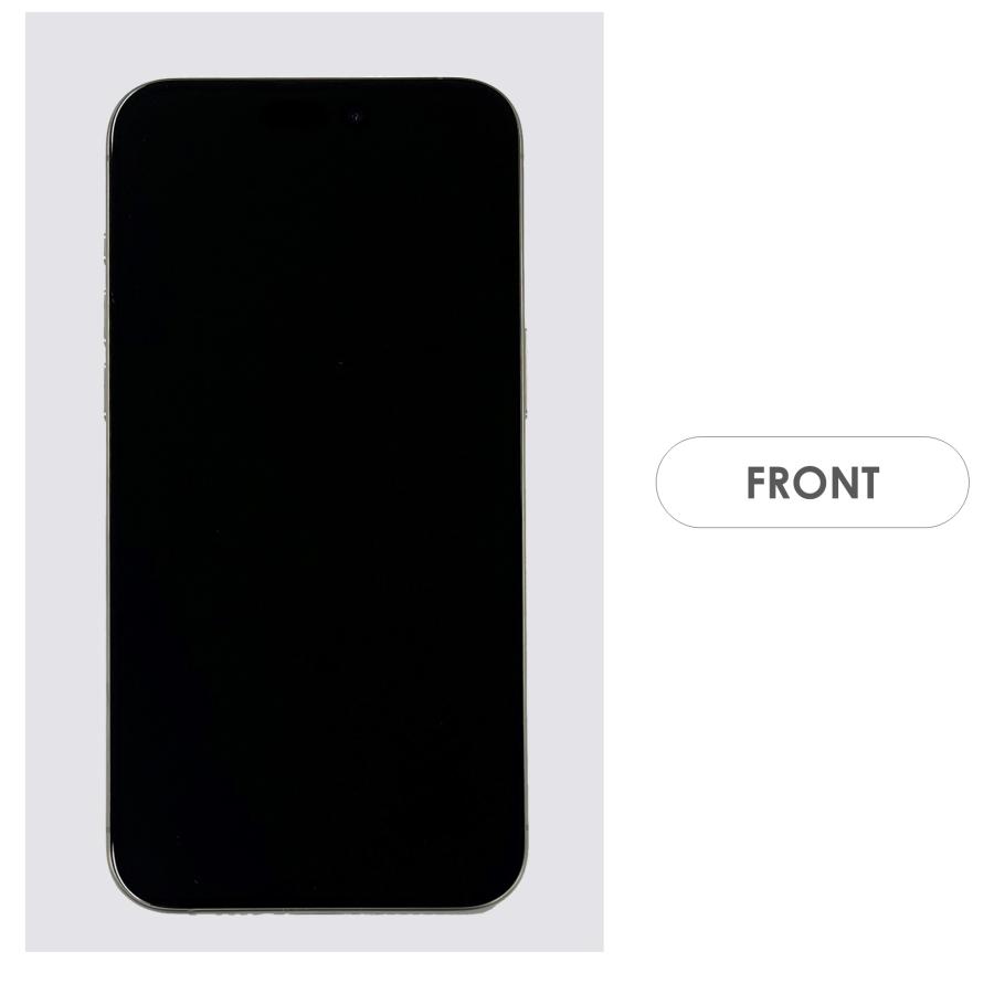 【Bランク】SoftBank　iPhone15　Pro　Max　ナチュラルチタニウム　256GB　SIMフリー　本体のみ　中古スマホ　アイフォン