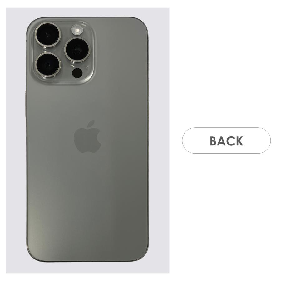 Bランク】SoftBank iPhone15 Pro Max ナチュラルチタニウム 256GB SIM