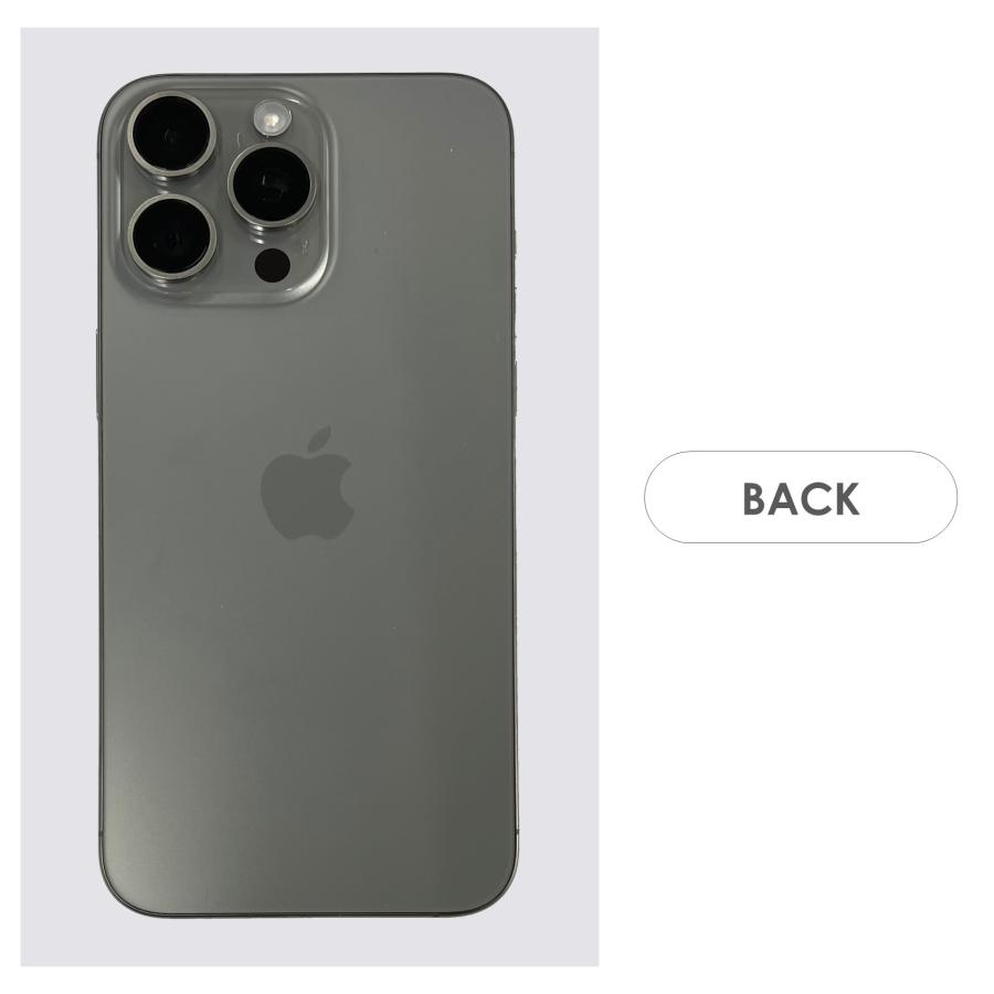 Bランク】SoftBank iPhone15 Pro Max ナチュラルチタニウム 256GB SIM