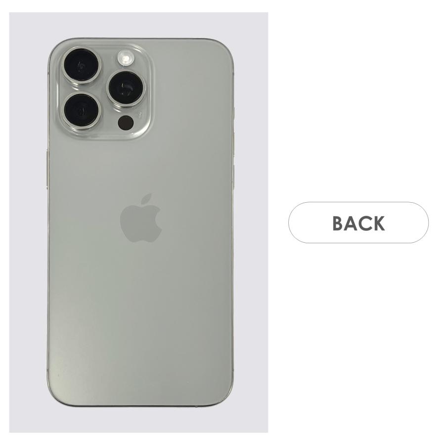 Bランク】SoftBank iPhone15 Pro Max ナチュラルチタニウム 256GB SIM