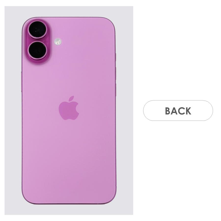【Bランク】SoftBank　iPhone16　Plus　ピンク　128GB　SIMフリー　本体のみ　中古スマホ　アイフォン　アイフォーンの画像