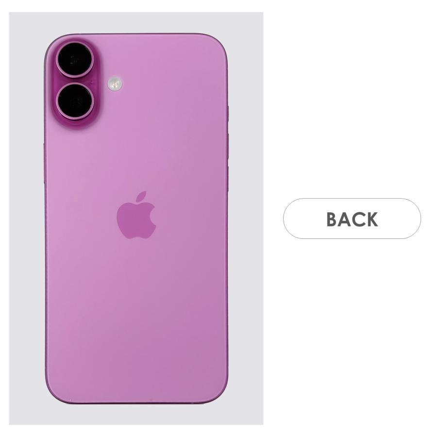 【Bランク】SoftBank　iPhone16　Plus　ピンク　128GB　SIMフリー　本体のみ　中古スマホ　アイフォン　アイフォーンの画像