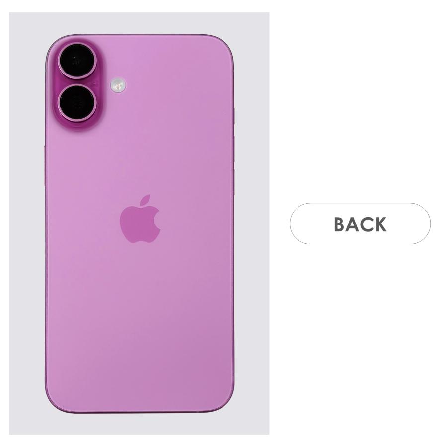 【Bランク】SoftBank　iPhone16　Plus　ピンク　128GB　SIMフリー　本体のみ　中古スマホ　アイフォン　アイフォーンの画像