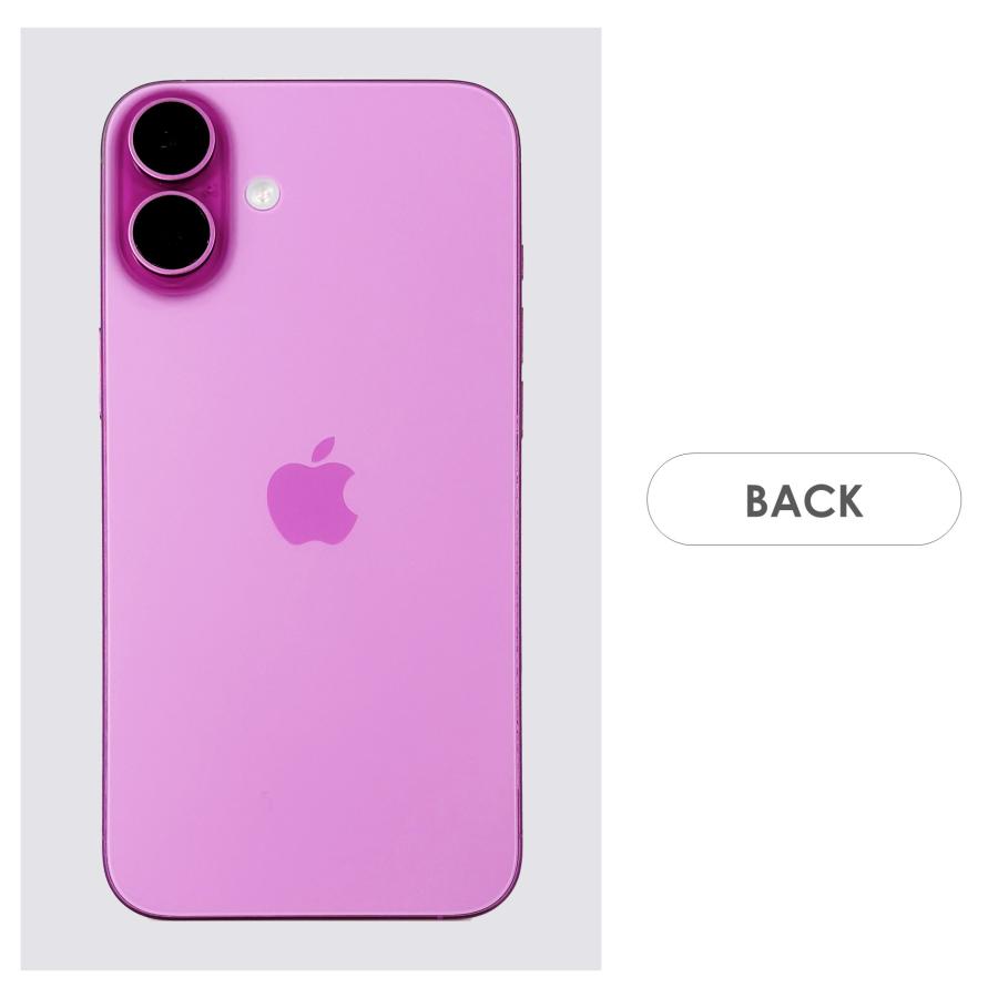 【Aランク】SoftBank　iPhone16　Plus　ピンク　128GB　SIMフリー　箱付き　中古スマホ　アイフォン　アイフォーンの画像