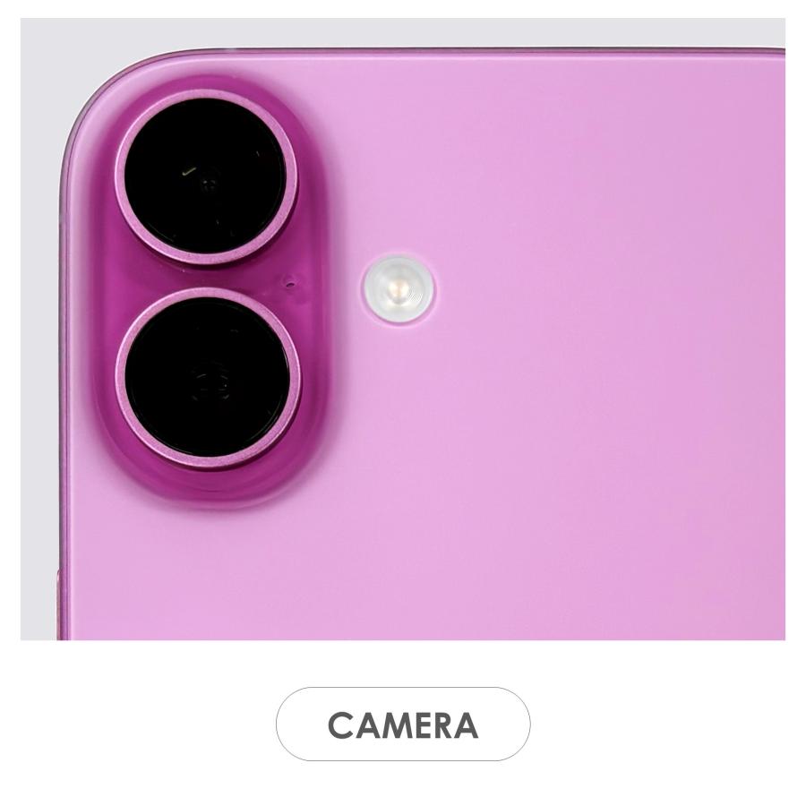 【Aランク】SoftBank　iPhone16　Plus　ピンク　128GB　SIMフリー　箱付き　中古スマホ　アイフォン　アイフォーンの画像
