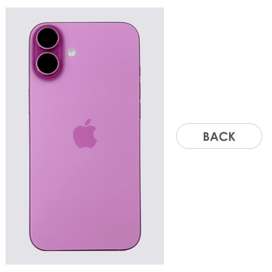 【Bランク】SoftBank　iPhone16　Plus　ピンク　128GB　SIMフリー　箱付き　中古スマホ　アイフォン　アイフォーンの画像
