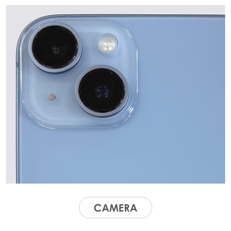 【Cランク】iPhone14　ブルー　128GB　SIMフリー　本体のみ　中古スマホ　アイフォン　アイフォーン　blueの画像