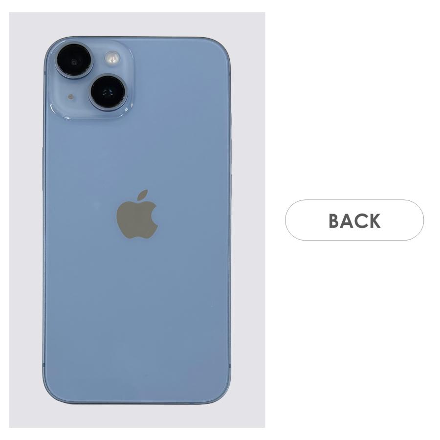 iPhone 14 【Cランク】iPhone14 ブルー 128GB SIMフリー 本体のみ 中古