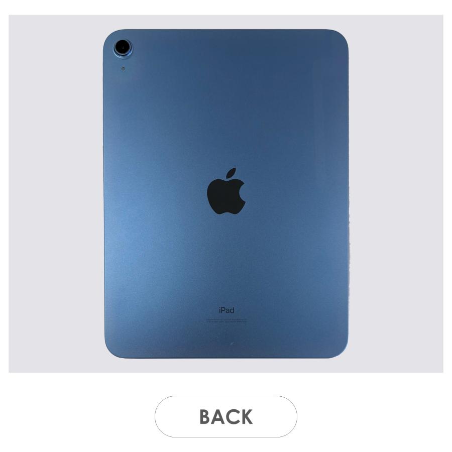 【あにゃか様】iPad 第10世代 ブルー 64GB Wi-Fiモデル iPad 【Cランク】iPad 第10世代 ブルー 64GB Wi-Fiモデル 本体のみ