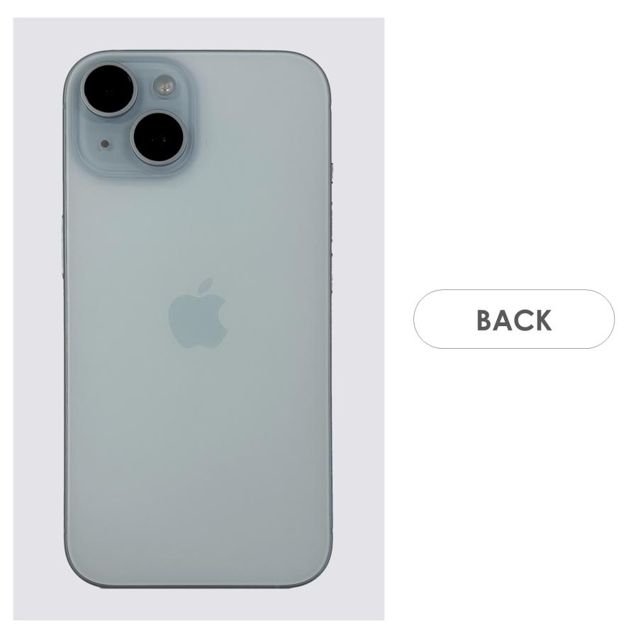 iPhone 15 【Bランク】iPhone15 ブルー 128GB SIMフリー 箱・ケーブル
