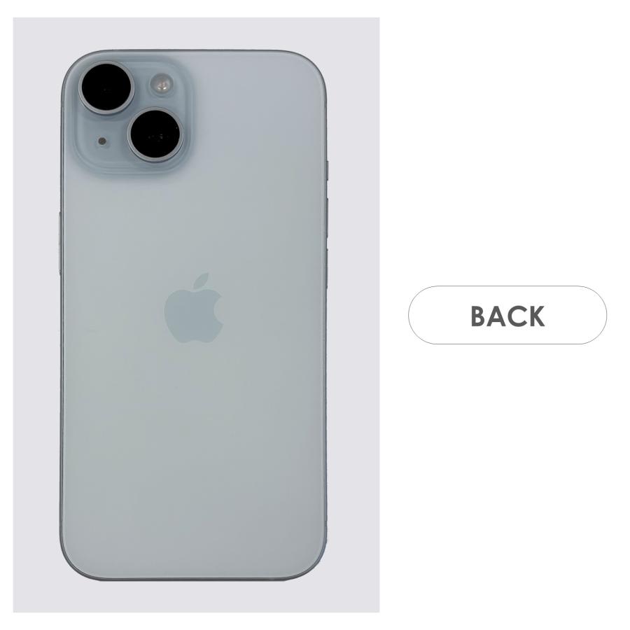 iPhone 15 【Bランク】iPhone15 ブルー 128GB SIMフリー 本体のみ 中古