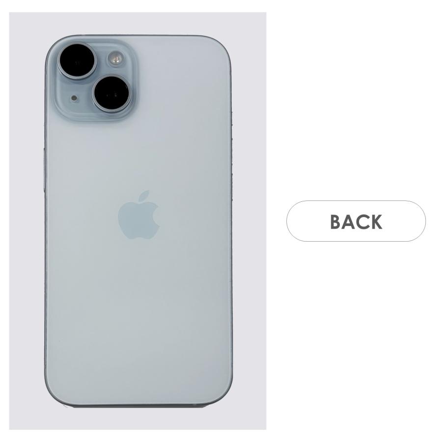 iPhone 15 【Cランク】iPhone15 ブルー 128GB SIMフリー 箱付き 中古