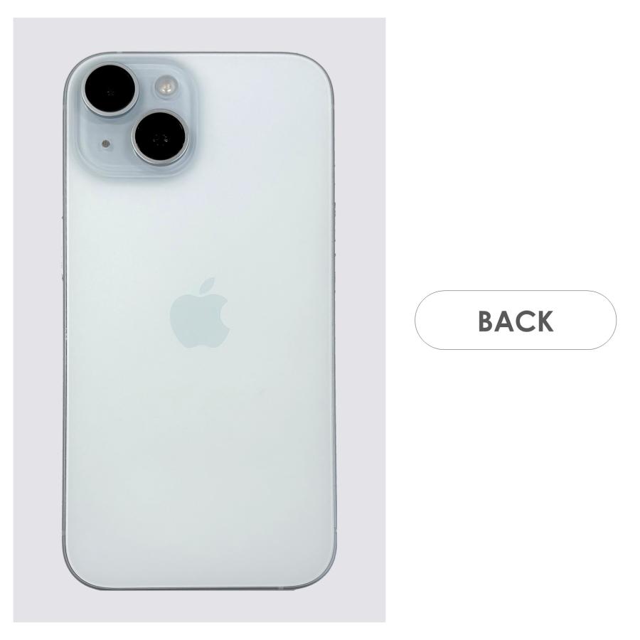 iPhone 15 【Bランク】iPhone15 ブルー 128GB SIMフリー 箱付き 中古