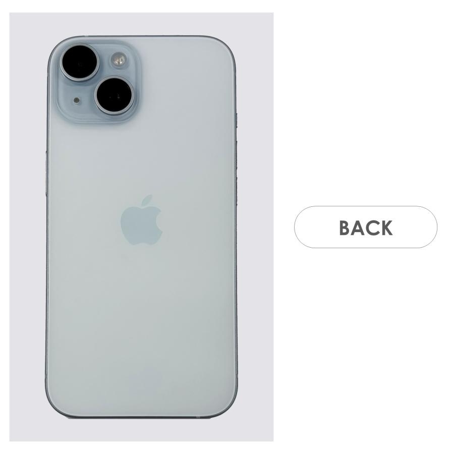 iPhone 15 【Bランク】iPhone15 ブルー 128GB SIMフリー 箱付き 中古
