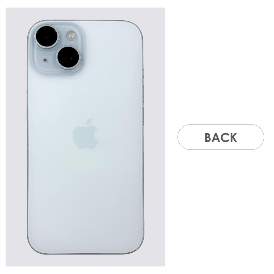 iPhone 15 【Bランク】iPhone15 ブルー 128GB SIMフリー 本体のみ 中古