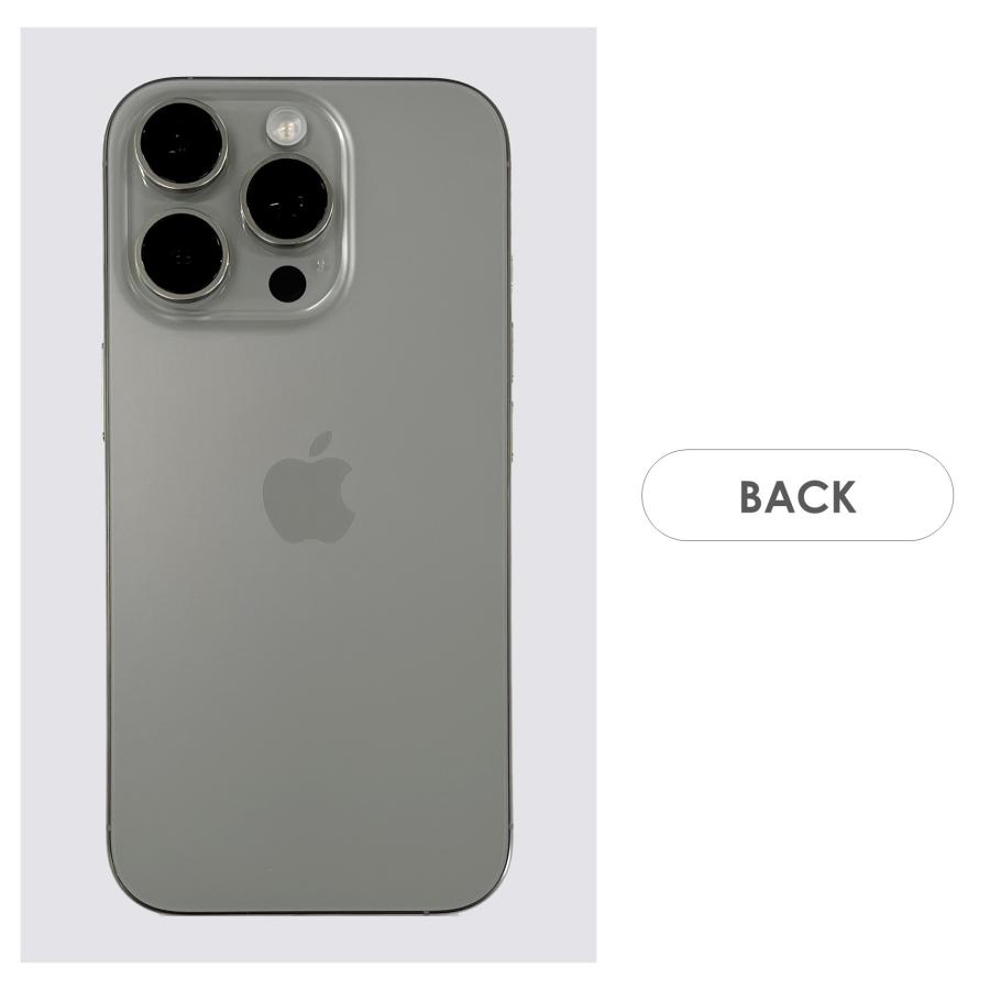 【Bランク】SoftBank　iPhone16 Pro　ナチュラルチタニウム　256GB　SIMフリー　箱・ケーブル付き　中古スマホ　アイフォン　アイフォーン　Natural Titaniumの画像
