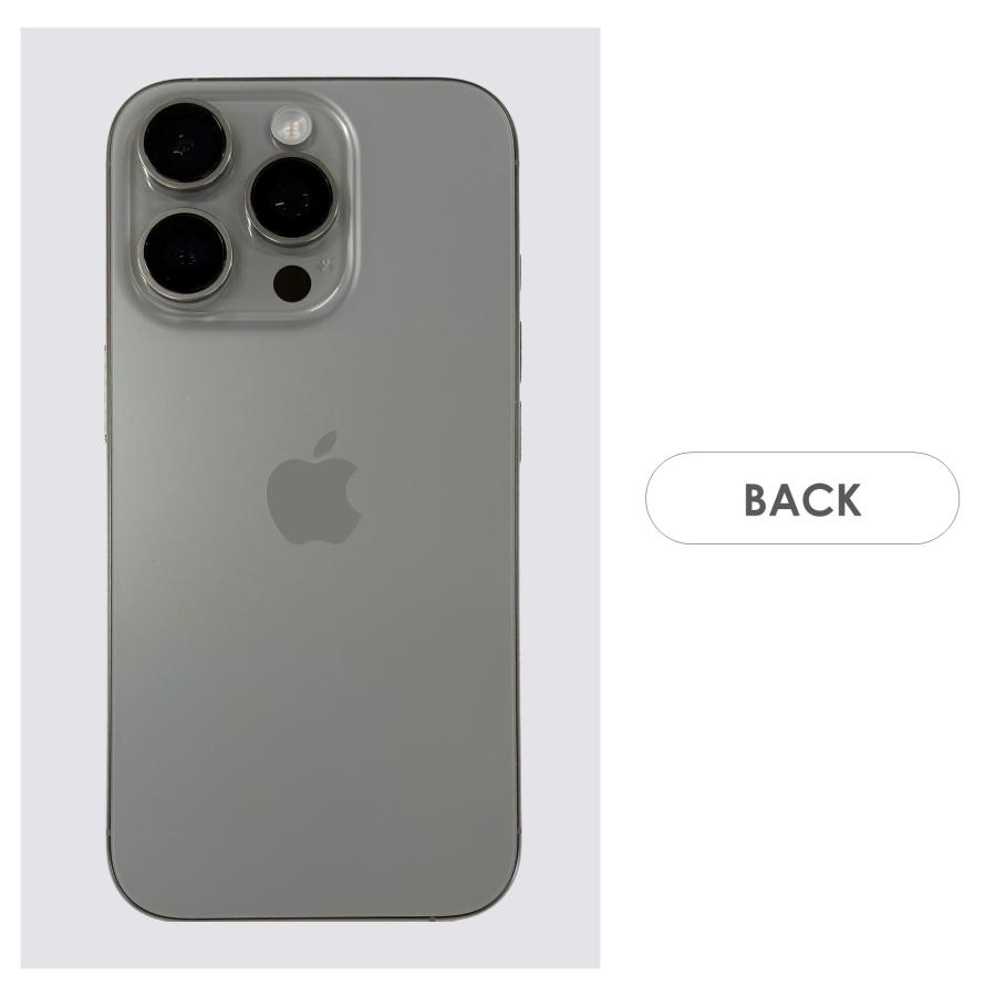 【Bランク】SoftBank　iPhone16 Pro　ナチュラルチタニウム　256GB　SIMフリー　本体のみ　中古スマホ　アイフォン　アイフォーン　Natural Titaniumの画像