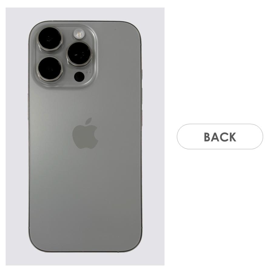 【Bランク】SoftBank　iPhone16 Pro　ナチュラルチタニウム　256GB　SIMフリー　本体のみ　中古スマホ　アイフォン　アイフォーン　Natural Titaniumの画像