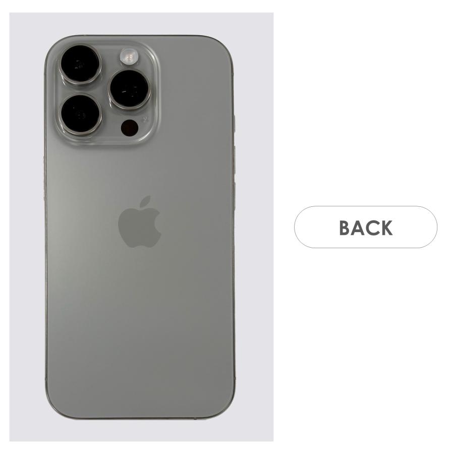 【Cランク】SoftBank　iPhone16 Pro　ナチュラルチタニウム　256GB　SIMフリー　本体のみ　中古スマホ　アイフォン　アイフォーン　Natural Titaniumの画像
