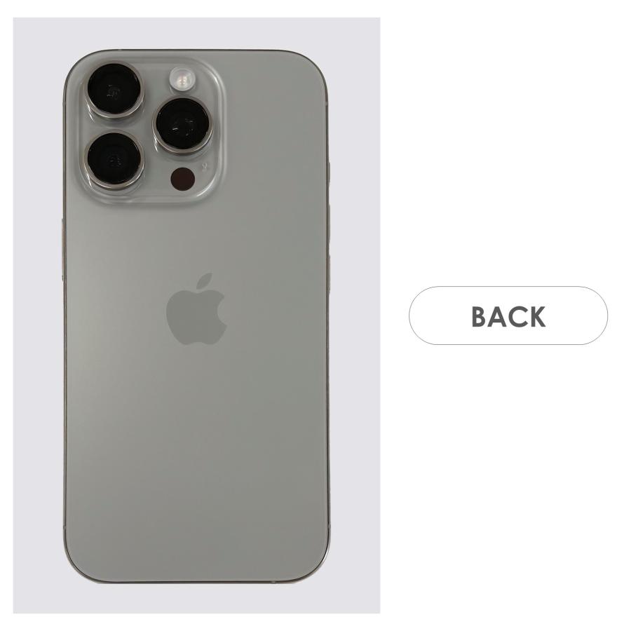 【Bランク】SoftBank　iPhone16 Pro　ナチュラルチタニウム　256GB　SIMフリー　本体のみ　中古スマホ　アイフォン　アイフォーン　Natural Titaniumの画像