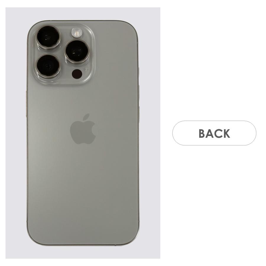 【Bランク】SoftBank　iPhone16 Pro　ナチュラルチタニウム　256GB　SIMフリー　本体のみ　中古スマホ　アイフォン　アイフォーン　Natural Titaniumの画像