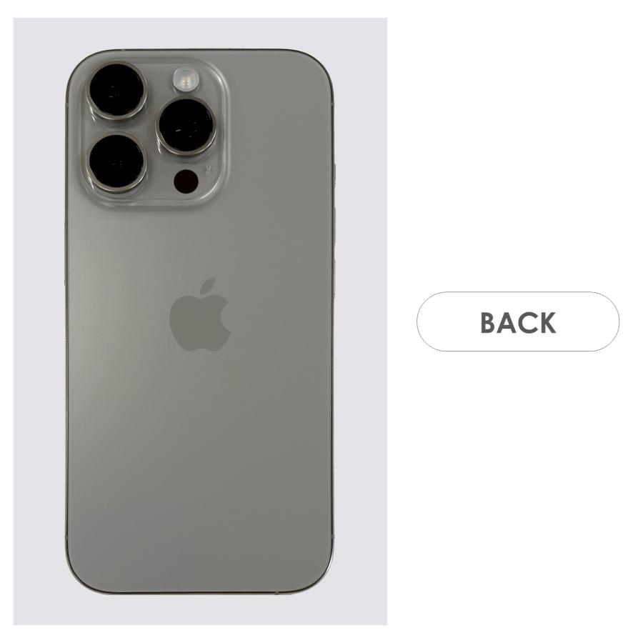 【Bランク】SoftBank　iPhone16 Pro　ナチュラルチタニウム　256GB　SIMフリー　本体のみ　中古スマホ　アイフォン　アイフォーン　Natural Titaniumの画像
