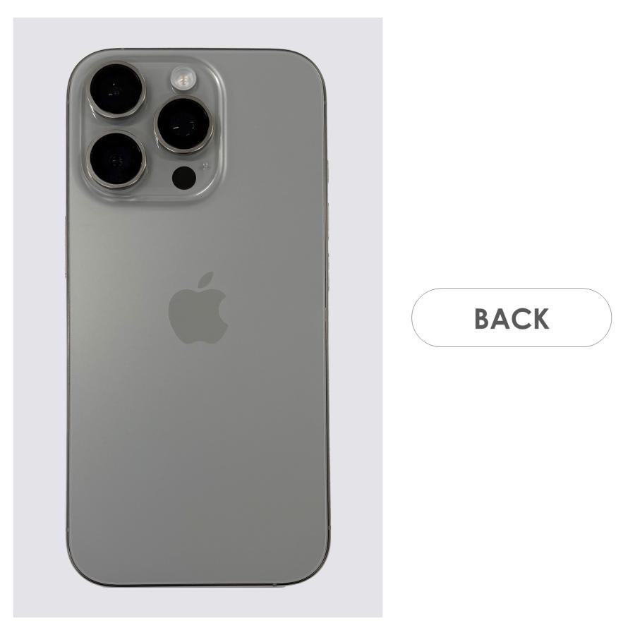 【Cランク】SoftBank　iPhone16 Pro　ナチュラルチタニウム　256GB　SIMフリー　箱付き　中古スマホ　アイフォン　アイフォーン　Natural Titaniumの画像
