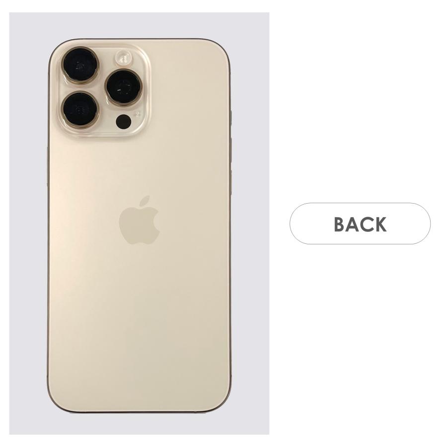 【Bランク】SoftBank　iPhone16 Pro Max　デザートチタニウム　256GB　SIMフリー　箱・ケーブル付き　中古スマホ　アイフォン　アイフォーン　Desert Titaniumの画像