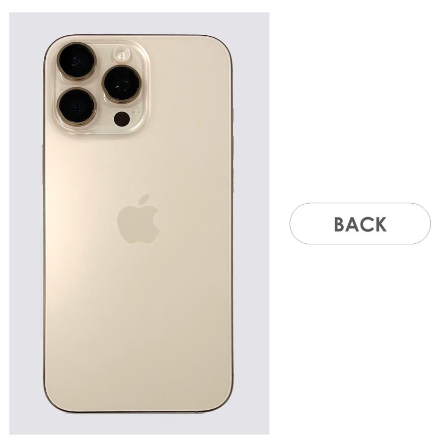 【Bランク】SoftBank　iPhone16 Pro Max　デザートチタニウム　256GB　SIMフリー　箱・ケーブル付き　中古スマホ　アイフォン　アイフォーン　Desert Titaniumの画像