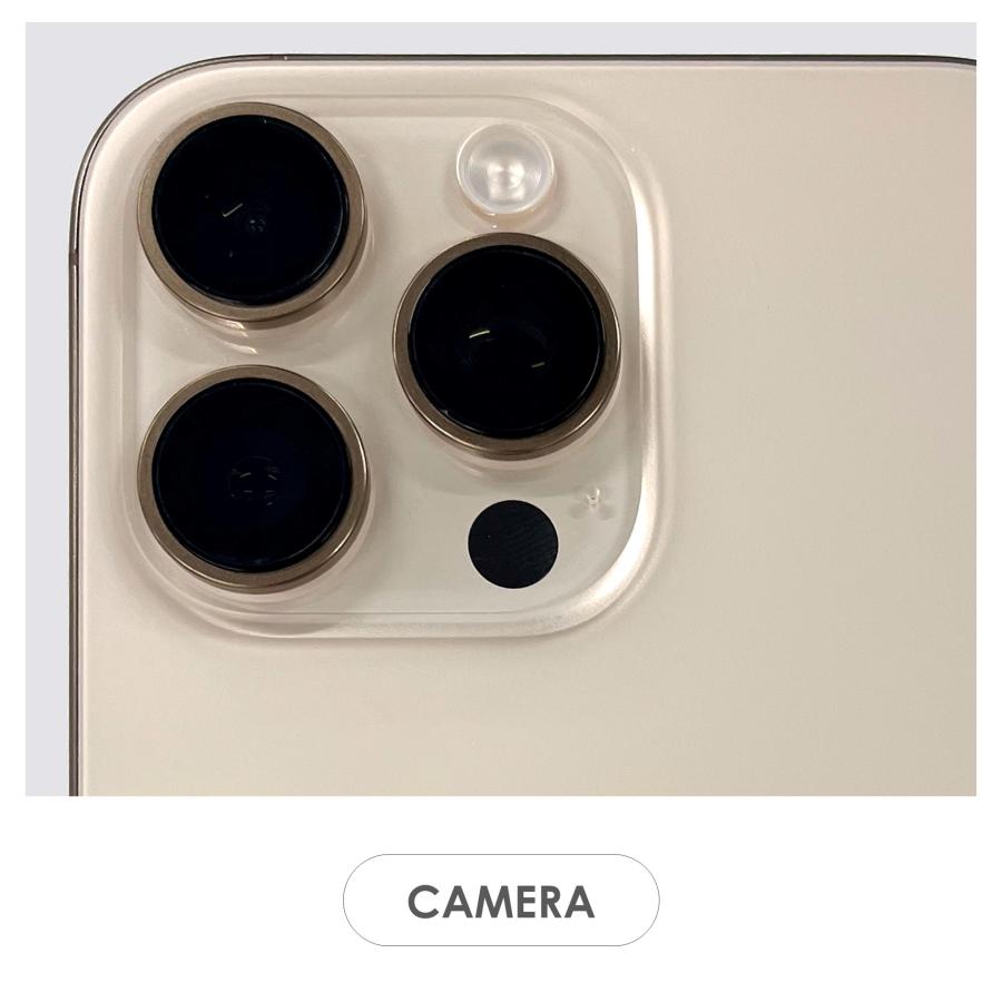 【Bランク】SoftBank　iPhone16 Pro Max　デザートチタニウム　256GB　SIMフリー　箱・ケーブル付き　中古スマホ　アイフォン　アイフォーン　Desert Titaniumの画像
