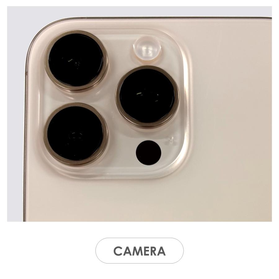 【Bランク】SoftBank　iPhone16 Pro Max　デザートチタニウム　256GB　SIMフリー　本体のみ　中古スマホ　アイフォン　アイフォーン　Desert Titaniumの画像