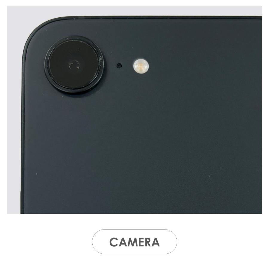 【Bランク】SoftBank　iPhone16e　ブラック　128GB　SIMフリー　本体のみ　中古スマホ　アイフォン　アイフォーン　blackの画像