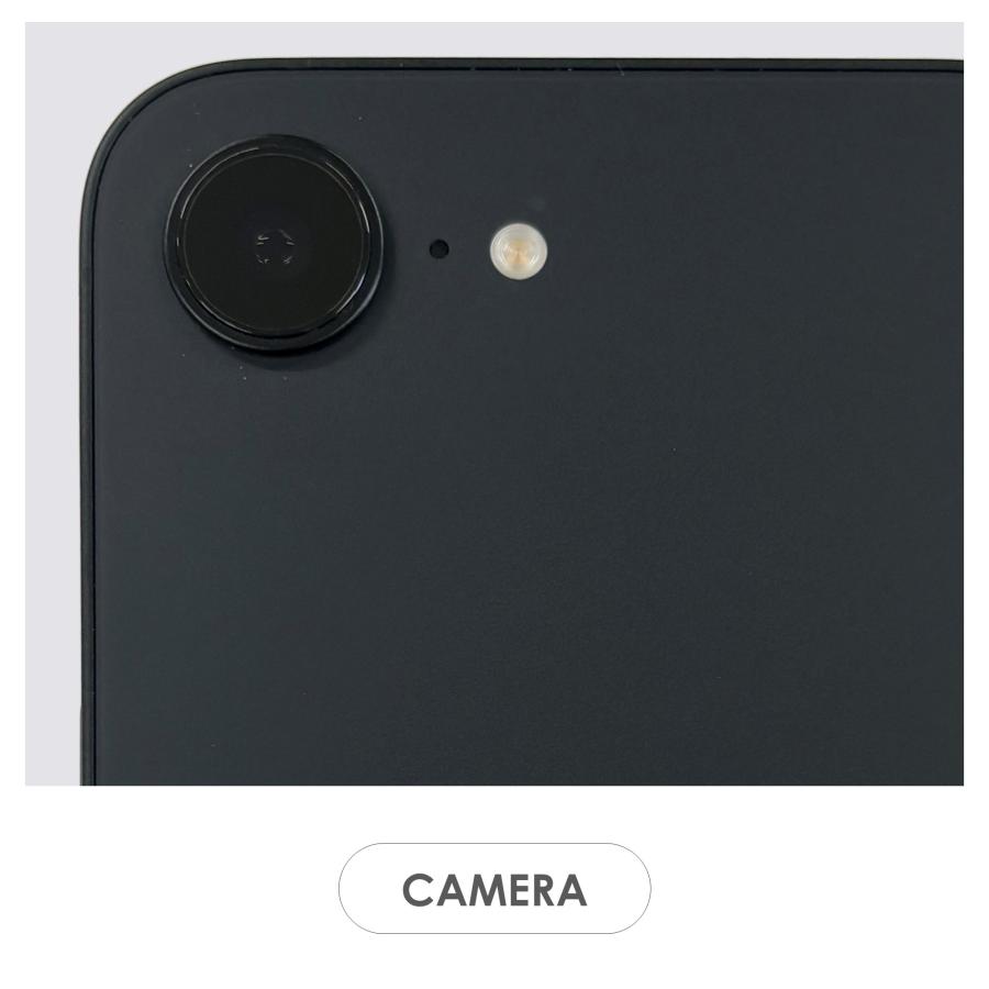 【Bランク】SoftBank　iPhone16e　ブラック　128GB　SIMフリー　本体のみ　中古スマホ　アイフォン　アイフォーン　blackの画像