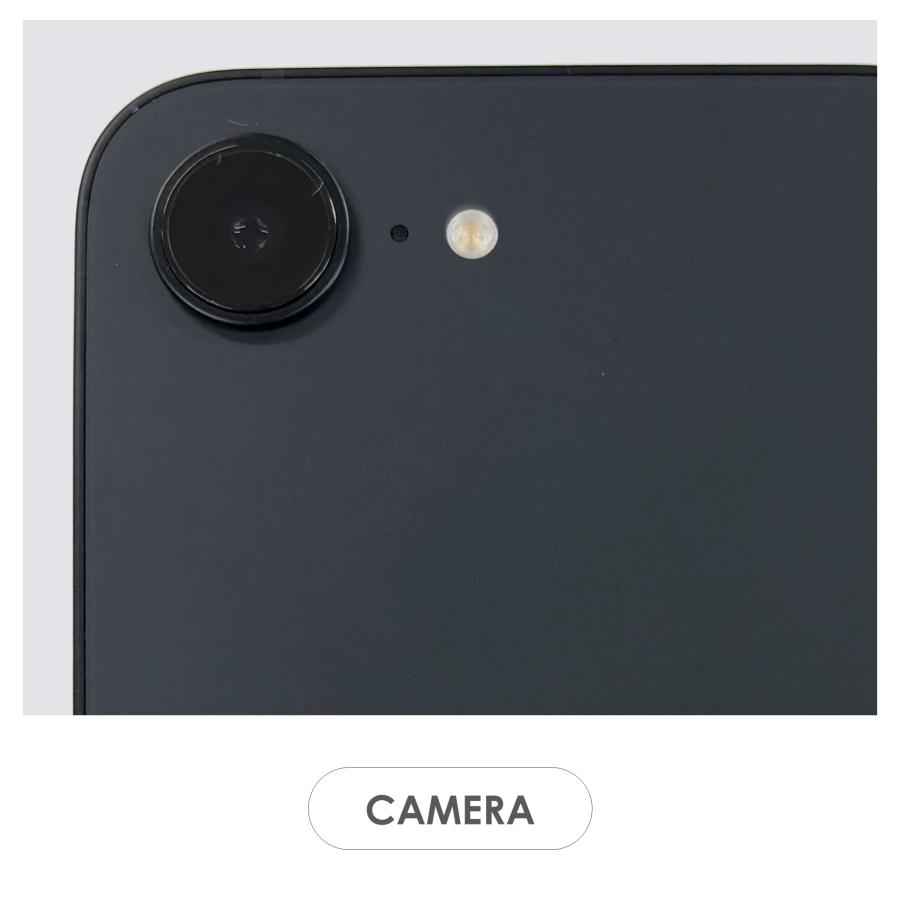 【Bランク】SoftBank　iPhone16e　ブラック　128GB　SIMフリー　本体のみ　中古スマホ　アイフォン　アイフォーン　blackの画像