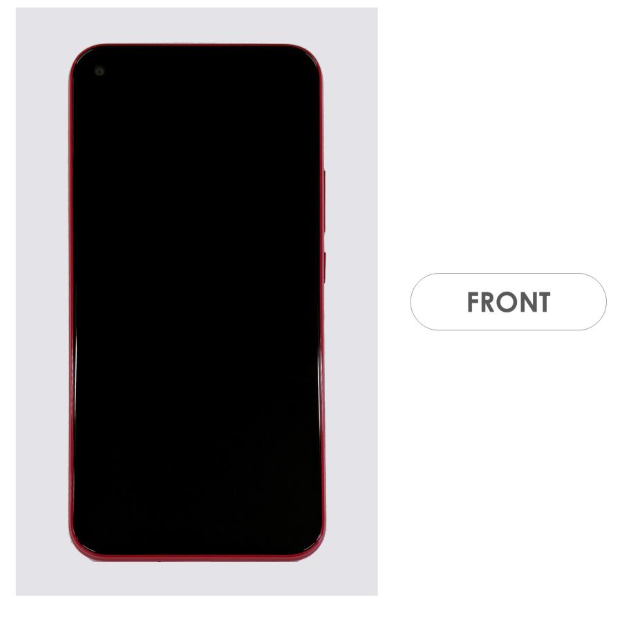 Libero 【Aランク】Y!mobile Libero 5G レッド 64GB SIMロック有（解除