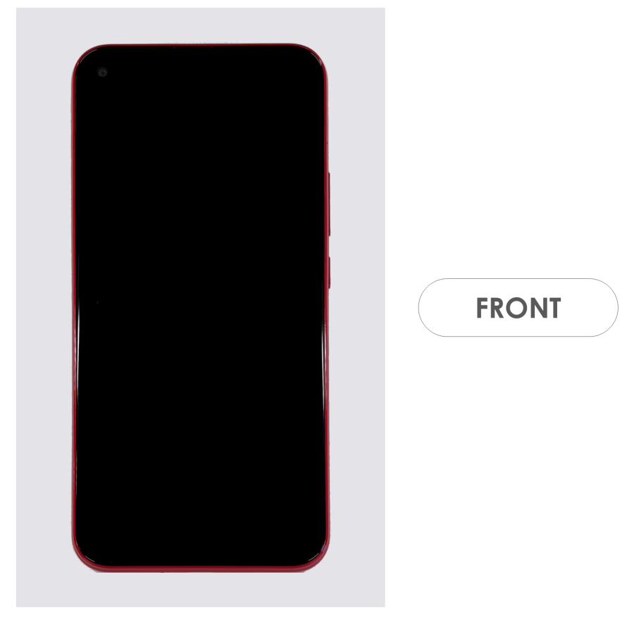 Libero 【Aランク】Y!mobile Libero 5G レッド 64GB SIMロック有（解除