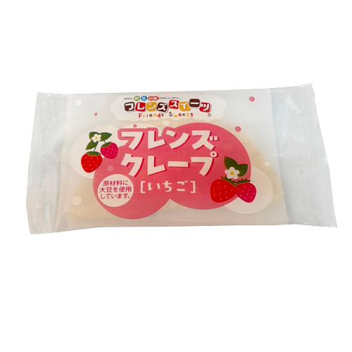 フレンズクレープ いちご 30g ☆1個☆ アレルギー配慮 リニューアル