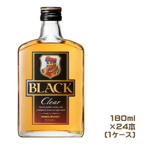 ニッカウヰスキー　ブラックニッカ　クリア（180ml）×24本（1ケース）★商品のみ★　ブレンデッドウイスキー　国産ウイスキー　日本ウイスキー　ジャパニーズ | 
