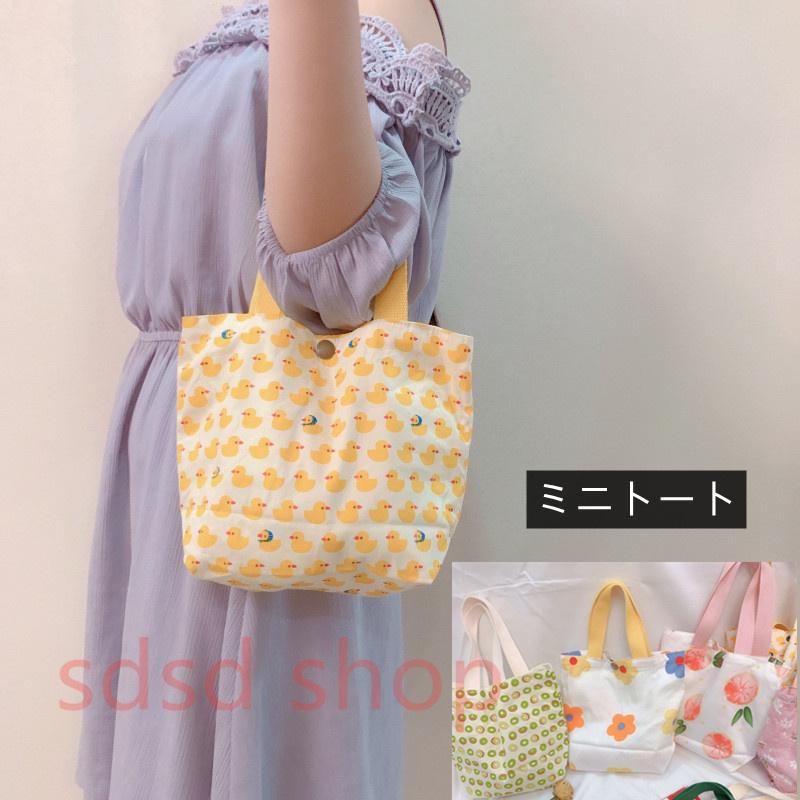 ミニトートバッグ 布製 トートバック レディース 花柄 小さめ マザーズバッグ 大容量 軽い かわいい 通勤バッグ 手提げ エコバッグ 小物入れ 代 30代 40代 Niban497 時代盛典合同会社 通販 Yahoo ショッピング