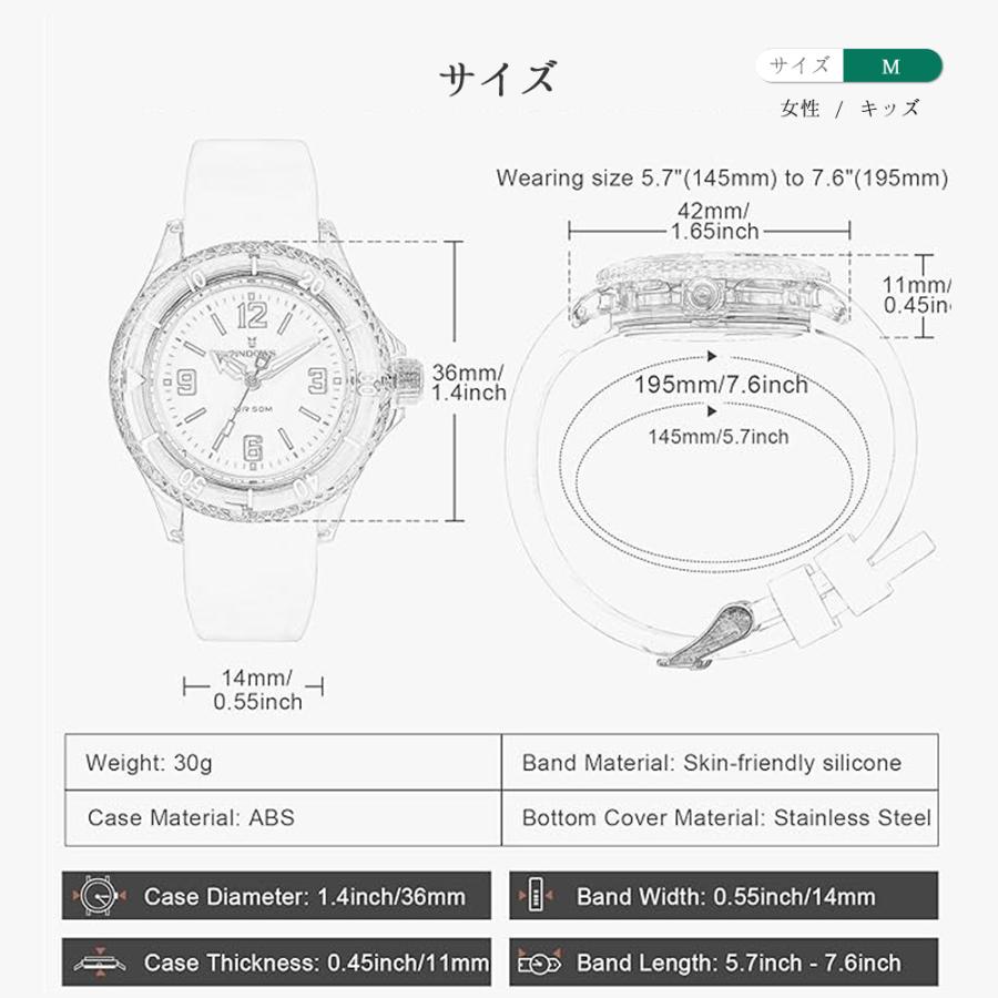 日本製電池・1年間保証」 腕時計 レディース メンズ カジュアル 防水