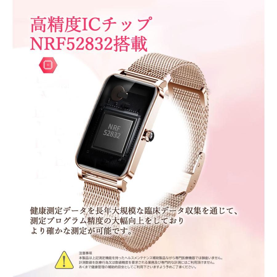 スマートウォッチ レディース 防水 女性 フルタッチスクリーン スマートウォッチ レディース 防水 女性 フルタッチスクリーン