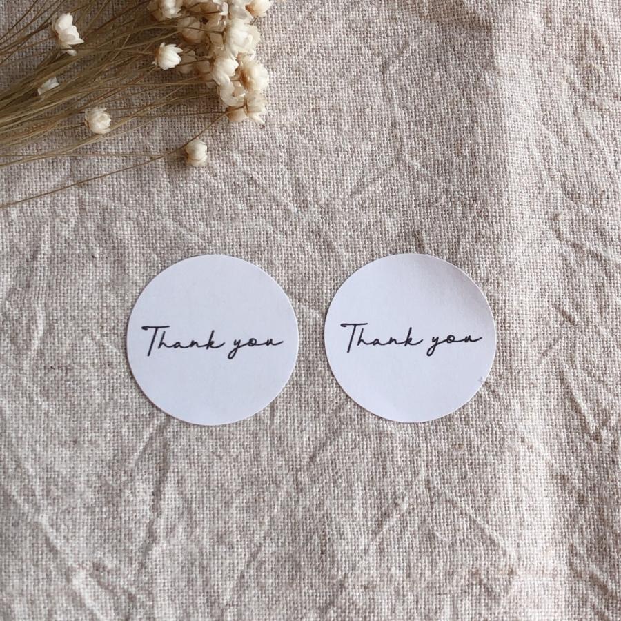 筆記体 Thank Youシール シンプル ギフト ラッピングに48枚 No 451 76 Se Label 通販 Yahoo ショッピング