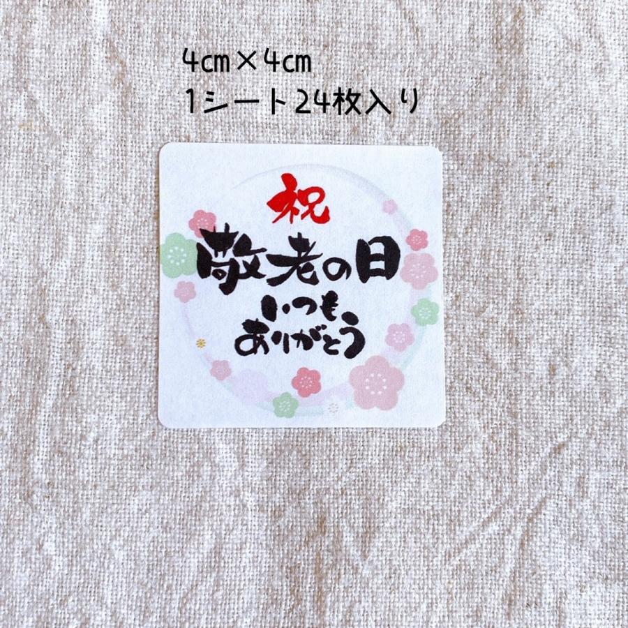 惺月ページ　ありがとうございます⭐︎ 秋のありがとうございましたシール＊紅葉 和シール 3cm丸48枚