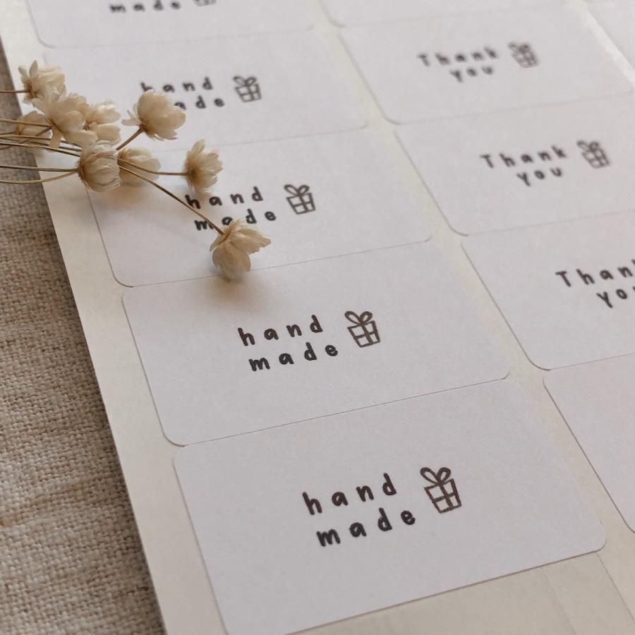 シンプルがかわいい Handmadeシール ハンドメイドシール 65枚 No 97 97 Se Label 通販 Yahoo ショッピング