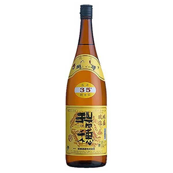 瑞穂 古酒 35度 1.8L 1800ml x 6本 ケース販売 瑞穂酒造 泡盛 送料無料
