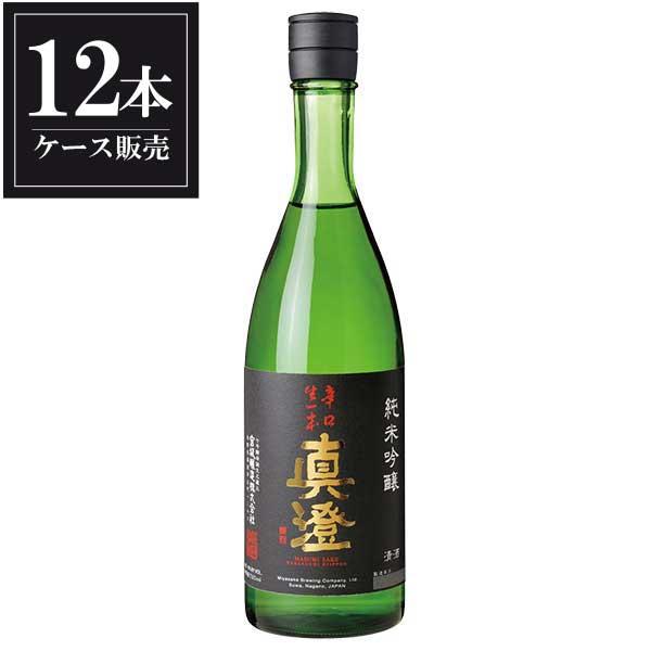真澄 - 純米吟醸 ドライ純然たる 720ml x 12本 容れもの売りわたす 貨物輸送無料 本州のみ 宮坂醸造酒 長野県 OKN 食品-ドリンク、水、お酒