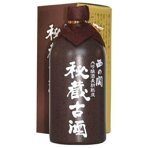 日本酒 西の関 大吟醸 西の関 秘蔵古酒 食品 7ml X ケース