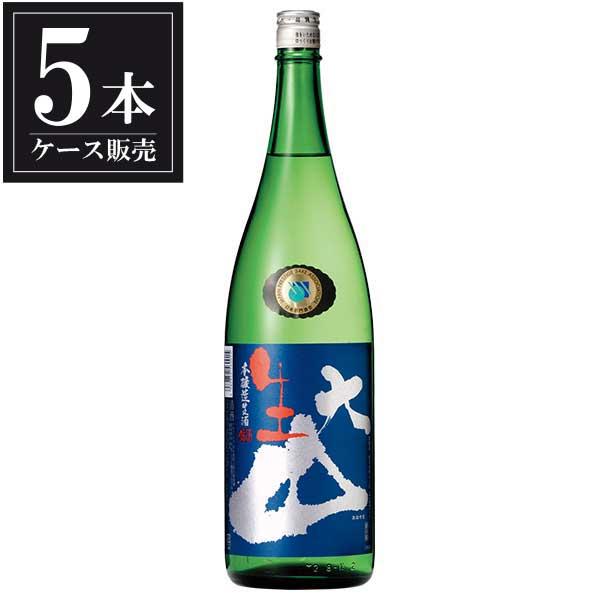 大山 本醸造生酒 1.8L 1800ml x 5本 ケース販売 送料無料 本州のみ 加藤嘉八郎酒造 山形県 OKN