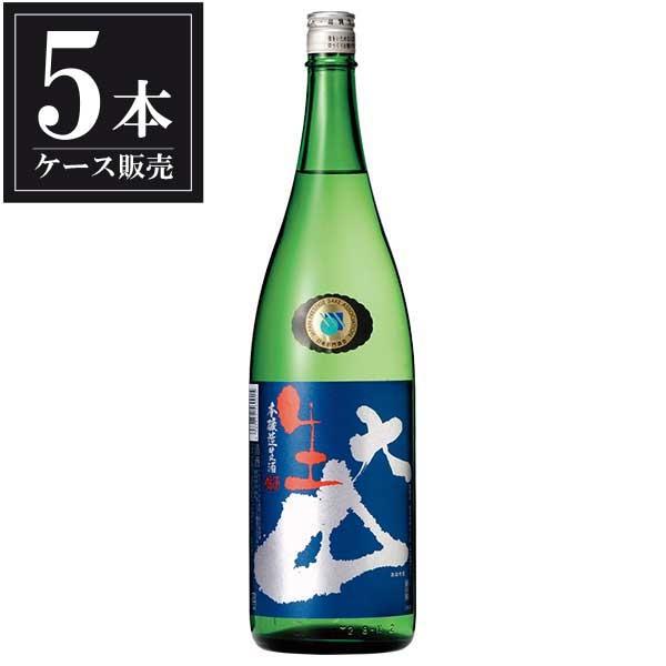 大山 本醸造生酒 1.8L 1800ml x 5本 ケース販売 加藤嘉八郎酒造 山形県 OKN
